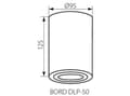 Miniatyrbild 5 av 5: Ceiling light Kanlux Bord 1x50W ceiling lamp (22552)