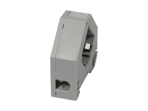 Keystone-moduulin tuki DIN-kisko ABS 1xTP-moduulille Top-hat kiskosovitin Synergy 21