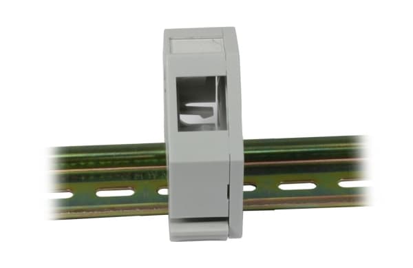 Keystone-moduulin tuki DIN-kisko ABS 1xTP-moduulille Top-hat kiskosovitin Synergy 21