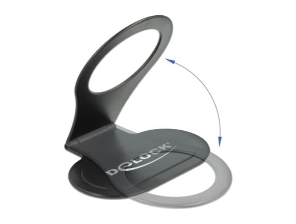 Delock Charging Holder - Holder for mobiltelefon - svart
