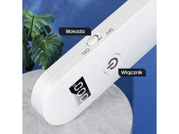 Usams USAMS Disinfecting lamp mini UV-C manual sterilizer white/white ZB159XDD01 (US-ZB159)