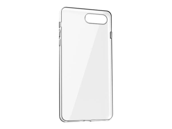 X-Shield - Baksidesskydd för mobiltelefon - termoplastisk polyuretan (TPU) - klar - för Apple iPhone 7 Plus, 8 Plus