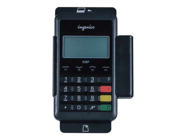 Elo Touch Solutions EMV, Pääte, Aktiivinen teline, Sisätila, Musta
