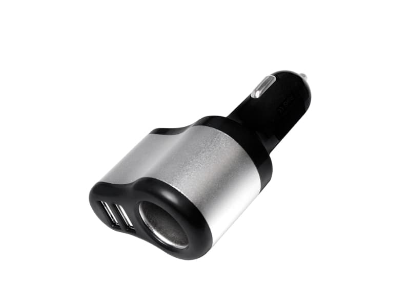 LogiLink PA0131, Automatisk, Cigarr tändare, 5 V, Svart, Silver