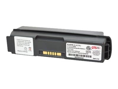 GTS H4090-LI(2X) - Batteri for strekkodeleser (utvidet kapasitet) (tilsvarer: Symbol BTRY-WT4090) - litiumion - 4800 mAh - for Symbol WT 4070, 4090;
