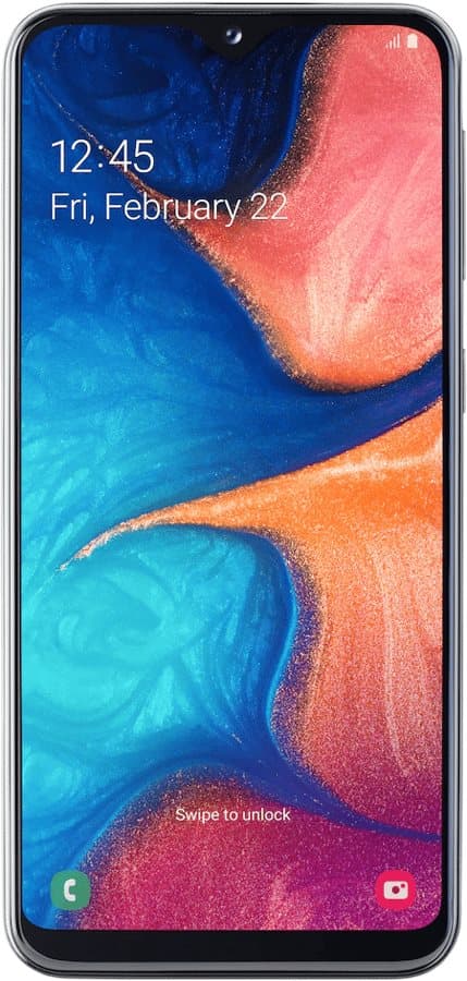 Samsung Galaxy A20e Svart