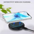 Miniatyrbild 2 av 4: JT Berlin Pankow Clear Backcover Apple iPhone 12, iPhone 12 Pro Transparent Induktiv laddning 10692