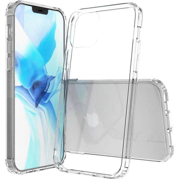 JT Berlin Pankow Clear Backcover Apple iPhone 12, iPhone 12 Pro Transparent Induktiv laddning 10692