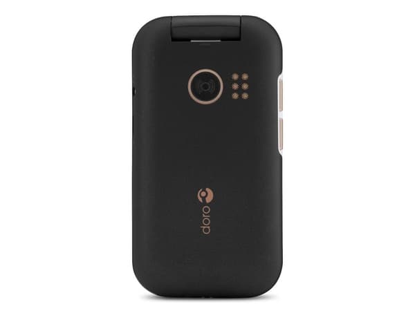 Doro 6060, Flip, Dubbla SIM-kort, 7,11 cm (2.8"), 3 MP, 1000 mAh, Svart