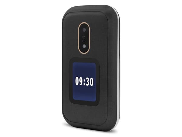 Doro 6060, Flip, Dubbla SIM-kort, 7,11 cm (2.8"), 3 MP, 1000 mAh, Svart