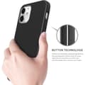 Miniatyrbild 3 av 4: JT Berlin Pankow Soft Backcover Apple iPhone 12 mini Svart Stöttålig, Induktiv laddning 10685