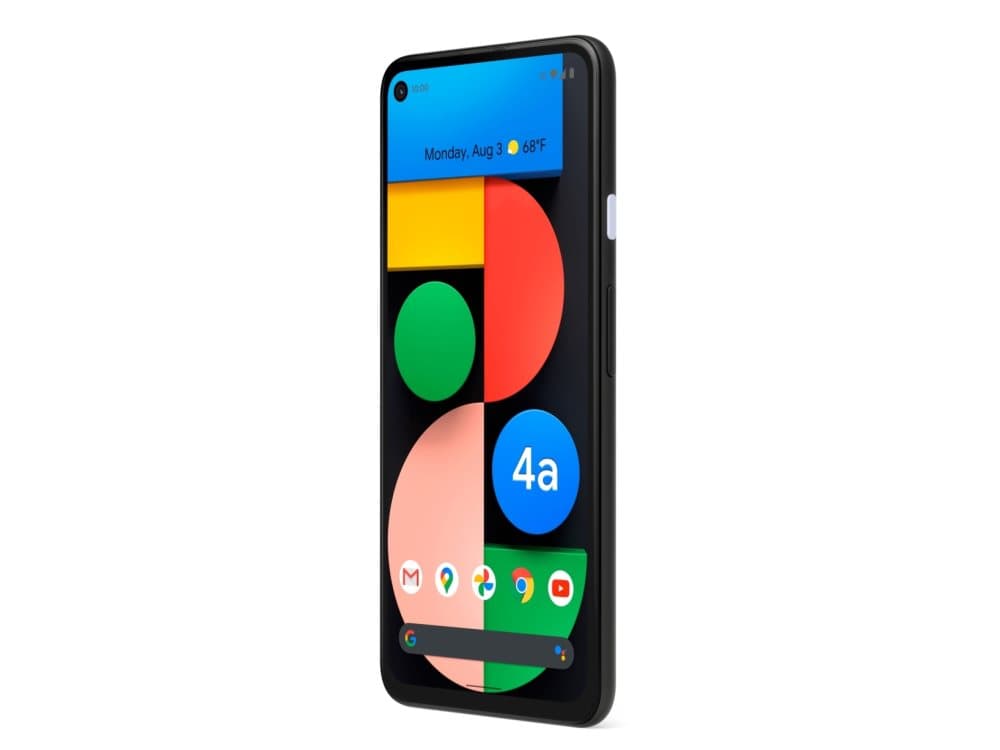 google Pixel 4a 5G Just Juodas, 6.2 ", OLED, 1080 x 2340 pikseliu, Qualcomm SDM765 Snapdragon 765G, Internal RAM 6 GB, 128 GB, Single SIM, Nano-SIM c