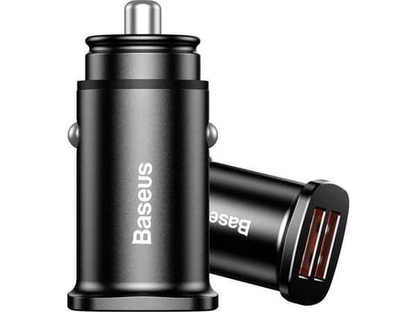 Baseus CCALL-DS01, ulkokäyttöön, sikarinsytytin, 12 V, musta
