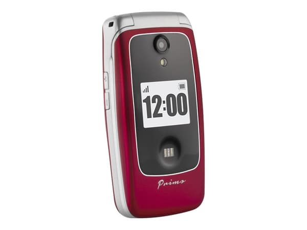 Doro Primo 408, Avattava, Yksittäinen SIM, 7,11 cm (2.8"), 0,3 MP, 1000 mAh, Grafiitti, Harmaa, Hopea