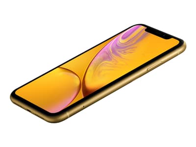 Apple iPhone XR - 4G smartphone - dobbelt-SIM - 64 GB - LCD-display - 6.1" - 1792 x 828 piksler - rear camera 12 MP - front camera 7 MP - gul