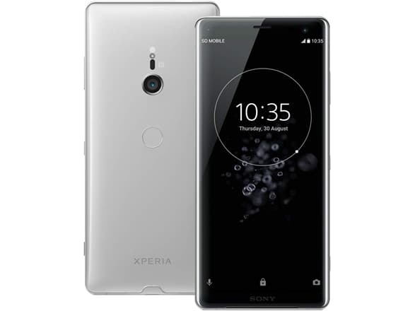 Sony Xperia XZ3 Baltas Sidabrinis, 6.0 ", P-OLED, 1440 x 2880 pikseliu, Qualcomm SDM845 Snapdragon 845, Internal RAM 4 GB, 64 GB, MicroSD, Single SIM