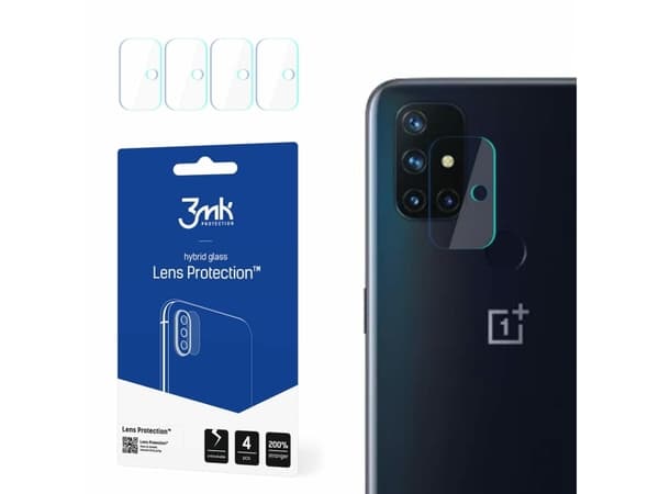3MK 3MK Lens Protect OnePlus Nord N10 5G kameran objektiivin suojaus 4kpl