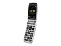 Pikkukuva 3 / 5: DORO Primo 418 - Ominaisuuspuhelin - microSD-muistikorttipaikka - LCD-näyttö - 320 x 240 pikseliä - takakamera 3 MP - grafiittia