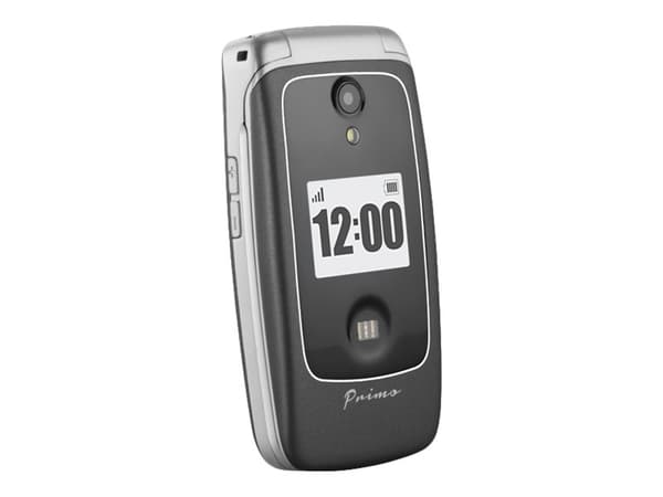 DORO Primo 418 - Ominaisuuspuhelin - microSD-muistikorttipaikka - LCD-näyttö - 320 x 240 pikseliä - takakamera 3 MP - grafiittia