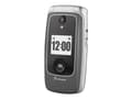 Pikkukuva 2 / 5: DORO Primo 418 - Ominaisuuspuhelin - microSD-muistikorttipaikka - LCD-näyttö - 320 x 240 pikseliä - takakamera 3 MP - grafiittia