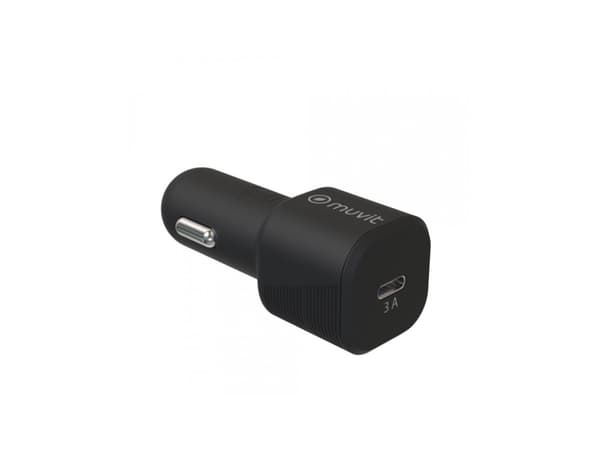 Muvit MCDCC0008, Automatisk, Cigartenner/lighter, 12 V, Sort