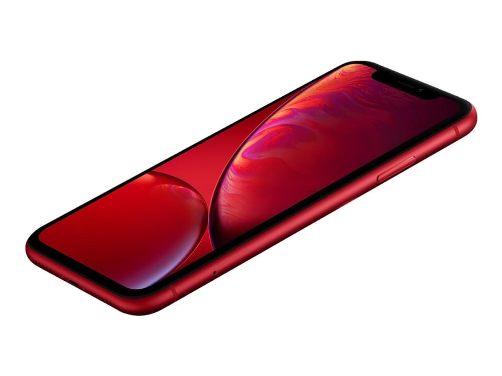 Apple iPhone XR - (PRODUCT) RED - smartphone - dual-SIM - 4G LTE Advanced - 64 GB - 6.1" - 1792 x 828 pixlar (326 ppi) - Liquid Retina HD display - 1