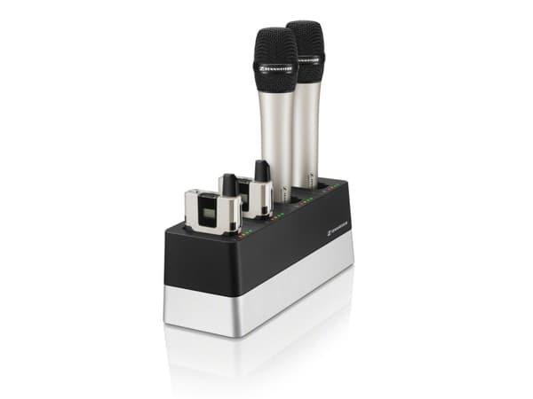EPOS CHG 4N - Mikrofonladestativ + AC-strømadapter - 4 A - 4 utgangskontakter - Europa
