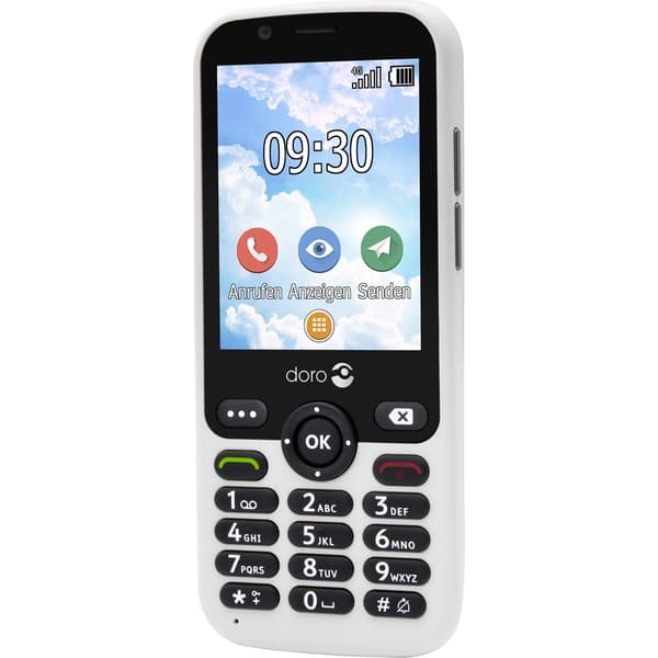 doro 7010 Senior-mobiltelefon Vit
