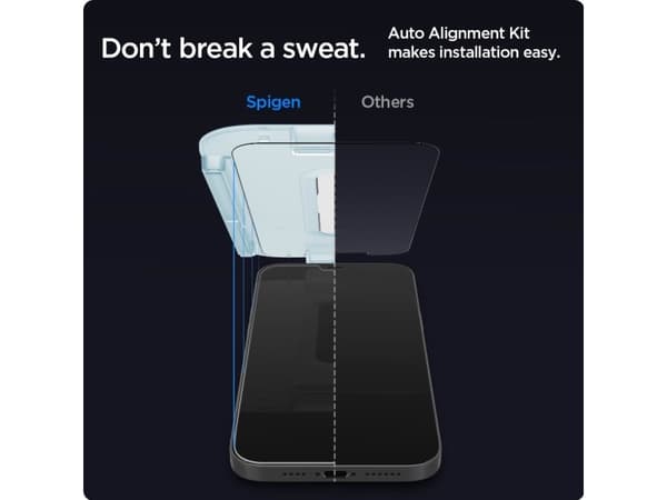 Spigen AGL01791, Apple, iPhone 12 Pro Max, Läpinäkyvä, 2 kpl