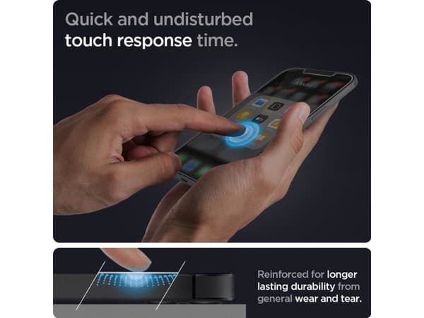 Spigen AGL01791, Apple, iPhone 12 Pro Max, Läpinäkyvä, 2 kpl