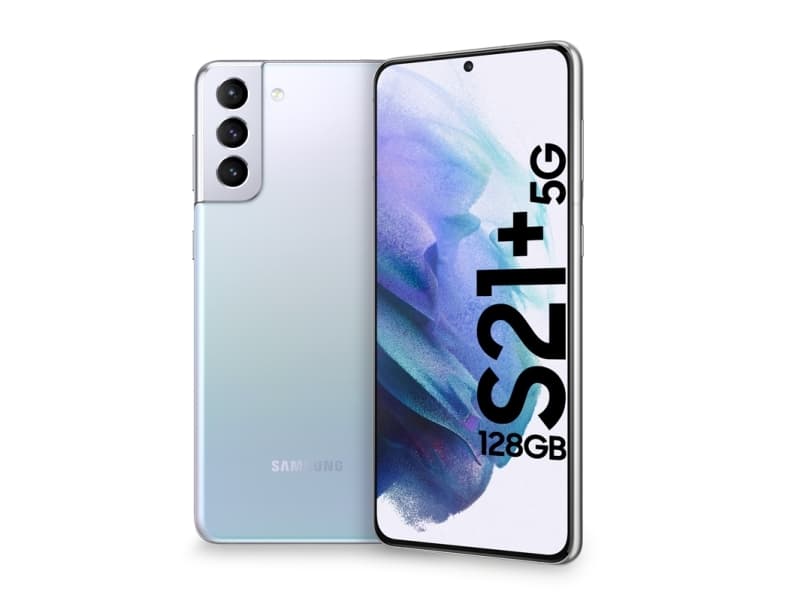 Samsung Galaxy S21+ 5G - Smarttelefon - dobbelt-SIM - 5G NR - 128 GB - 6.7" - 2400 x 1080 piksler (394 ppi) - Infinity-O Dynamic AMOLED 2X - RAM 8 GB