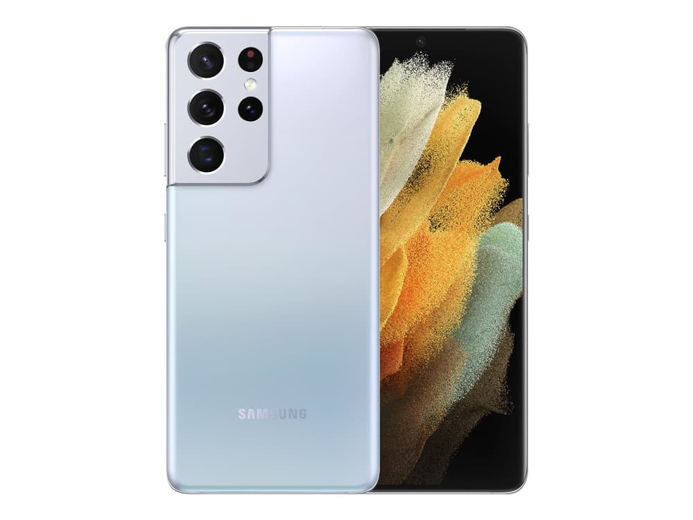 Samsung Galaxy S21 Ultra 5G - Smarttelefon - dobbelt-SIM - 5G NR - 128 GB - 6.8" - 3200 x 1440 piksler (515 ppi) - Infinity-O Dynamic AMOLED 2X - RAM