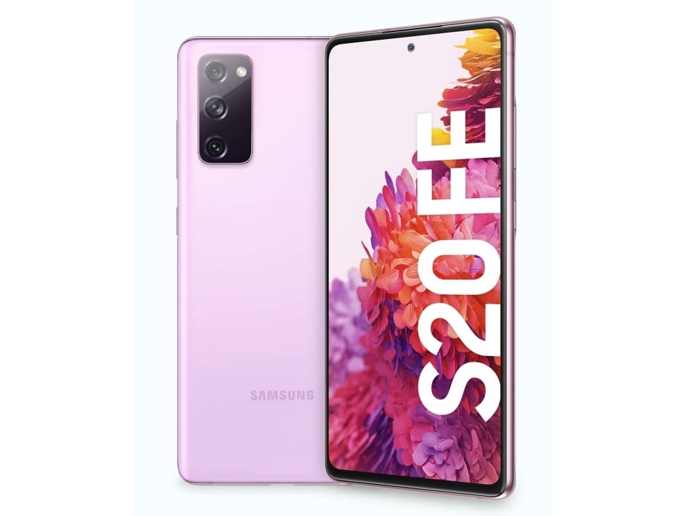 Samsung Galaxy S20 FE Lavender, 6.5 ", Super AMOLED, 1080 x 2400, Exynos 990, Internal RAM 6 GB, 128 GB, microSD, Dual SIM, Nano-SIM, 3G, 4G, Ma
