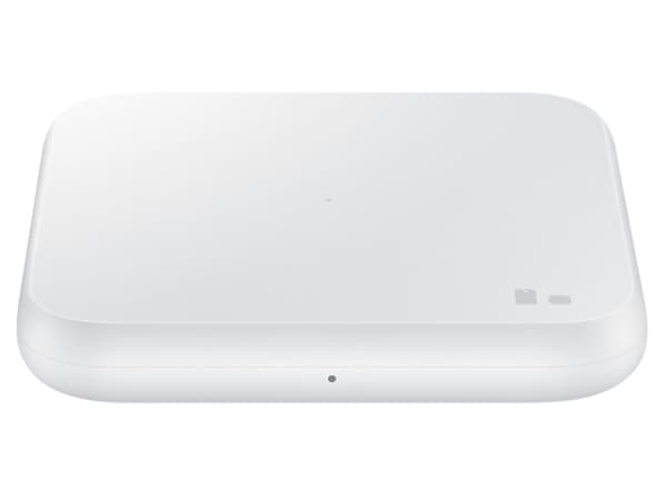 Samsung EP-P1300 - Trådlös laddningsplatta + växelströmsadapter - FC - vit