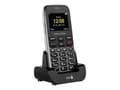 Miniatyrbilde 4 av 5: DORO Primo 218 - Funksjonstelefon - microSD slot - LCD-display - 220 x 176 piksler - rear camera 0,3 MP - grafitt