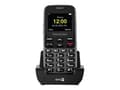 Miniatyrbilde 5 av 5: DORO Primo 218 - Funksjonstelefon - microSD slot - LCD-display - 220 x 176 piksler - rear camera 0,3 MP - grafitt
