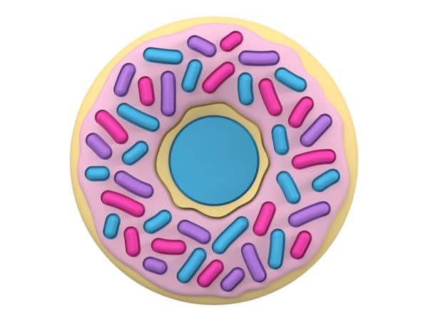PopSockets PopGrip PopOuts - Fingergrepp/vikbart ställ för mobiltelefon - D'ohnut