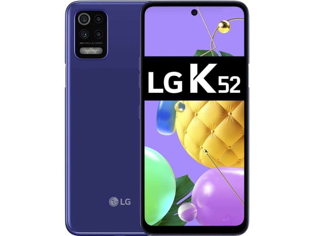 LG K52 Blue, 6.6 ", IPS LCD, 720 x 1600 pixels, Mediatek MT6765 Helio P35, Internal RAM 4 GB, 64 GB, MicroSDXC, Dual SIM, Nano-SIM, 3G, 4G, Main