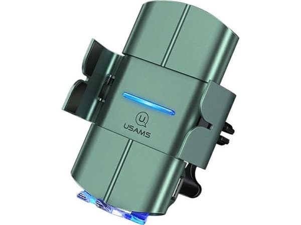 USAMS US-CD133 10W Automatisk induksjonsholder for ventilasjonsgitter grønn/grønn Starod CD133ZJ02