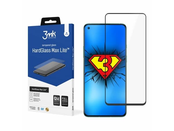 3MK 3MK HG Max Lite OnePlus 8T svart svart