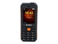 Miniatyrbilde 1 av 5: OLYMPIA Active - Funksjonstelefon - dobbelt-SIM - microSD slot - LCD-display - rear camera - svart, oransje