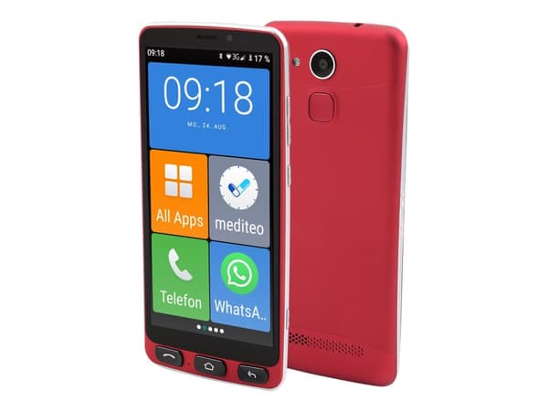OLYMPIA Neo - 4G pekskärmsmobil - dual-SIM - RAM 2 GB / Internal Memory 16 GB - microSD slot - LCD-skärm - 5.5" - rear camera 8 MP - front camera 5 M