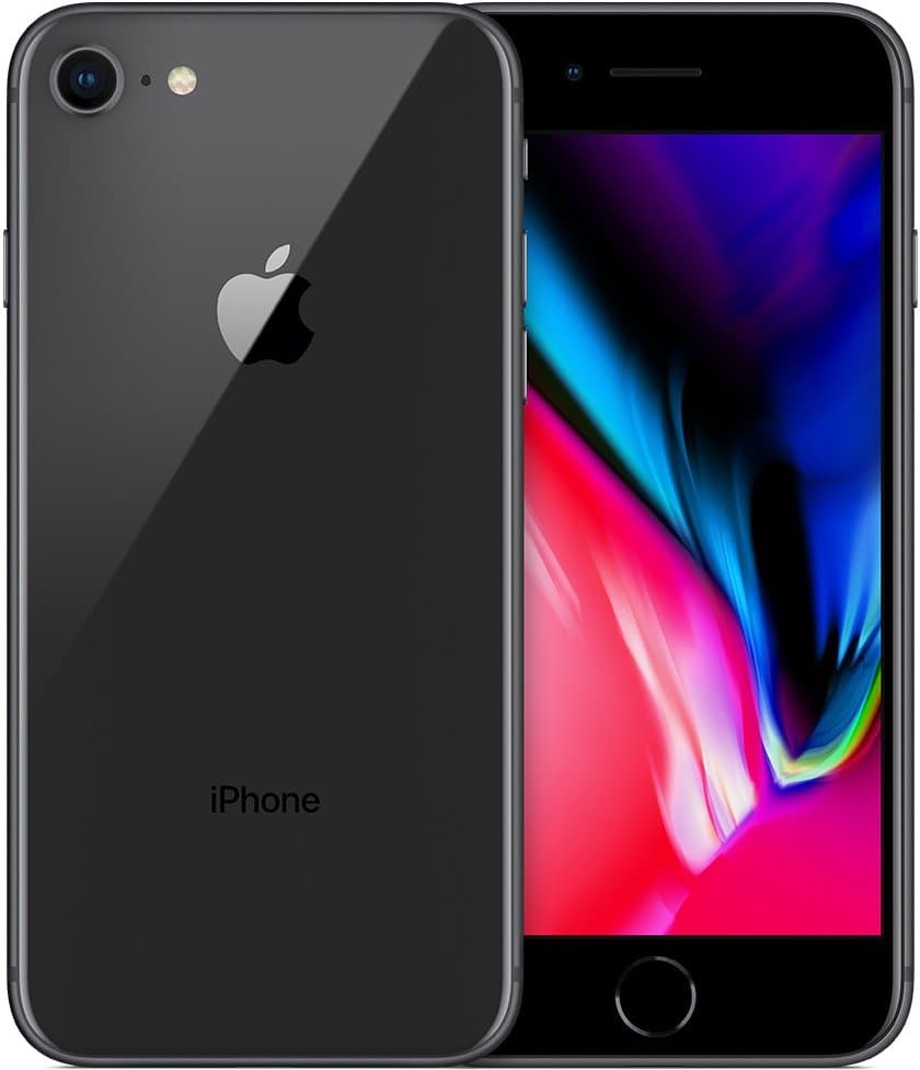 iPhone 8 64 GB - Space Grey - Ulåst, renoveret
