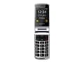 Miniatyrbild 2 av 5: Bea-fon Silver Line SL645 Plus - Feature-telefon - microSD-kortplats - LCD-skärm - 240 x 320 pixlar - bakre kamera 3 MP - svart-silver