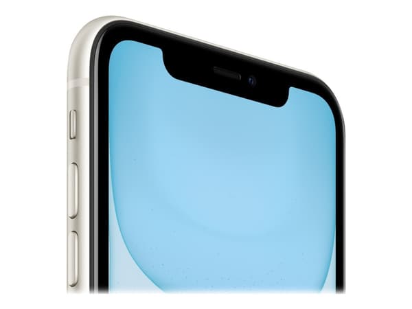 Apple iPhone 11 - 4G älypuhelin - dual-SIM / Sisäinen muisti 128 GB - LCD-näyttö - 6,1" - 1792 x 828 pikseliä - 2x takakamera 12 MP, 12 MP - etukamer