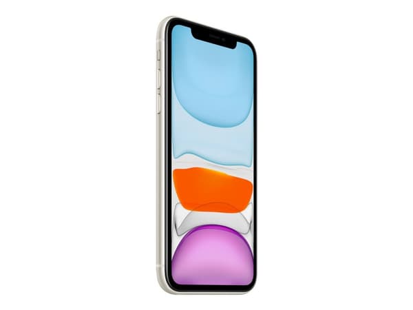 Apple iPhone 11 - 4G älypuhelin - dual-SIM / Sisäinen muisti 128 GB - LCD-näyttö - 6,1" - 1792 x 828 pikseliä - 2x takakamera 12 MP, 12 MP - etukamer