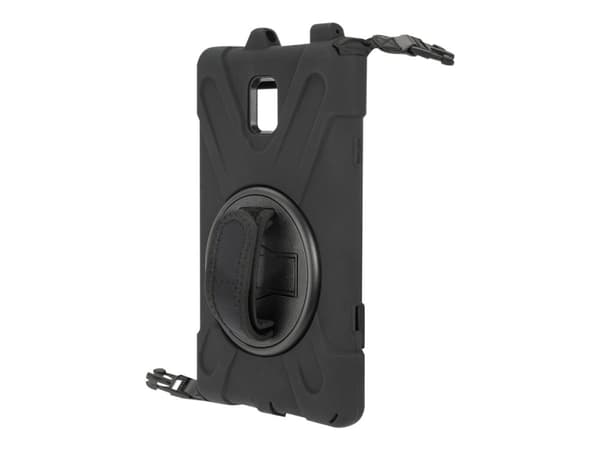 4smarts GRIP - Baksidedeksel for nettbrett - robust - polykarbonat, gummi, termoplast-polyuretan (TPU) - svart - for Samsung Galaxy Tab Active3