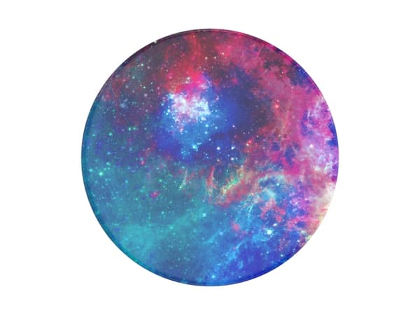 PopSockets PopGrip Basic - Fingergrepp/vikbart ställ för mobiltelefon - Nebula Ocean