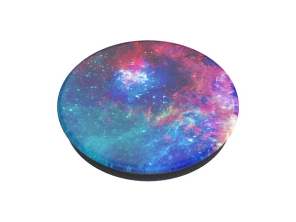PopSockets PopGrip Basic - Fingergrepp/vikbart ställ för mobiltelefon - Nebula Ocean