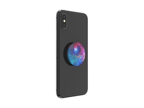 PopSockets PopGrip Basic - Fingergrepp/vikbart ställ för mobiltelefon - Nebula Ocean